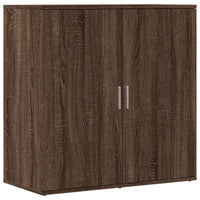 Thumbnail for Sideboards 2 Stk. Braun Eichen-Optik 79x38x80 cm Holzwerkstoff