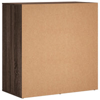 Thumbnail for Sideboards 2 Stk. Braun Eichen-Optik 79x38x80 cm Holzwerkstoff