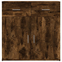 Thumbnail for Sideboards 2 Stk. Räuchereiche 79x38x80 cm Holzwerkstoff