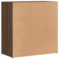 Thumbnail for Sideboards 2 Stk. Braun Eichen-Optik 79x38x80 cm Holzwerkstoff
