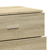 Thumbnail for Sideboards 2 Stk. Sonoma-Eiche 60x39x80 cm Holzwerkstoff