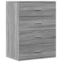 Thumbnail for Sideboards 2 Stk. Grau Sonoma 60x39x80 cm Holzwerkstoff