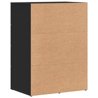 Thumbnail for Sideboards 2 Stk. Schwarz 59x39x80 cm Holzwerkstoff