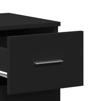 Thumbnail for Sideboards 2 Stk. Schwarz 59x39x80 cm Holzwerkstoff