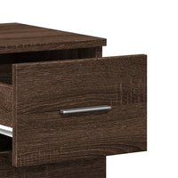 Thumbnail for Sideboards 2 Stk. Braun Eichen-Optik 59x39x80 cm Holzwerkstoff