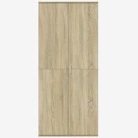 Thumbnail for Highboard Sonoma-Eiche 80x35x180 cm Holzwerkstoff