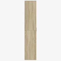 Thumbnail for Highboard Sonoma-Eiche 80x35x180 cm Holzwerkstoff