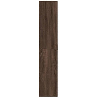 Thumbnail for Highboard Braun Eichen-Optik 80x35x180 cm Holzwerkstoff
