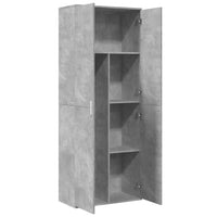 Thumbnail for Highboard Betongrau 70x35x180 cm Holzwerkstoff