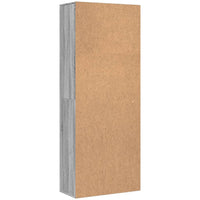 Thumbnail for Highboard Grau Sonoma 70x35x180 cm Holzwerkstoff