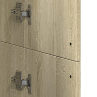 Thumbnail for Highboard Sonoma-Eiche 60x35x180 cm Holzwerkstoff