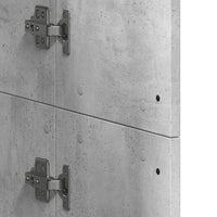 Thumbnail for Highboard Betongrau 60x35x180 cm Holzwerkstoff