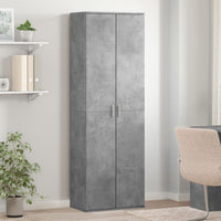 Thumbnail for Highboard Betongrau 60x35x180 cm Holzwerkstoff