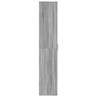 Thumbnail for Highboard Grau Sonoma 60x35x180 cm Holzwerkstoff
