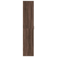 Thumbnail for Highboard Braun Eichen-Optik 60x35x180 cm Holzwerkstoff