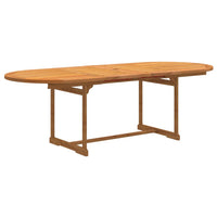 Thumbnail for 9-tlg. Garten-Essgruppe Massivholz Akazie und Textilene