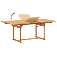 Thumbnail for 7-tlg. Garten-Essgruppe Massivholz Akazie und Textilene