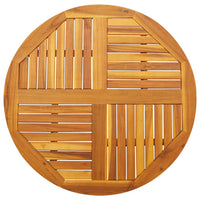 Thumbnail for Tischplatte Ø90x2,2 cm Rund Massivholz Akazie