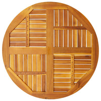 Thumbnail for Tischplatte Ø90x2,2 cm Rund Massivholz Akazie