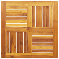 Thumbnail for Tischplatte 70x70x2 cm Quadratisch Massivholz Akazie