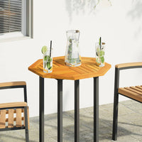 Thumbnail for Tischplatte 60x60x2 cm Achteckig Massivholz Akazie