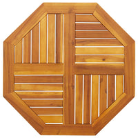 Thumbnail for Tischplatte 70x70x2 cm Achteckig Massivholz Akazie