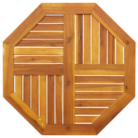 Thumbnail for Tischplatte 70x70x2 cm Achteckig Massivholz Akazie