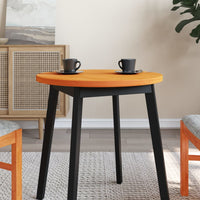 Thumbnail for Tischplatte Rund Wachsbraun Ø60x2,5 cm Massivholz Kiefer