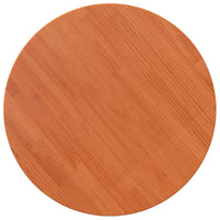 Thumbnail for Tischplatte Rund Wachsbraun Ø70x2,5 cm Massivholz Kiefer