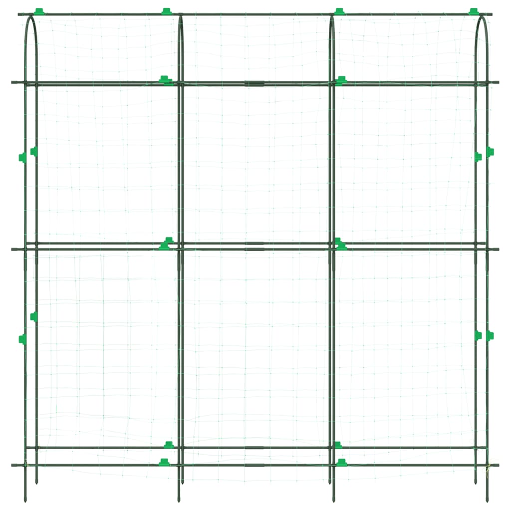 Pflanzennetz U-Rahmen 181x31x182,5 cm Stahl