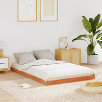 Thumbnail for Massivholzbett Wachsbraun 140x200 cm Kiefer