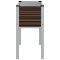 Thumbnail for Pflanzkübel Braun 100x41x90 cm Stahl