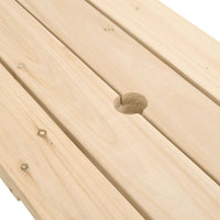 Thumbnail for Picknicktisch für 4 Kinder mit Schirmloch Massivholz Tanne