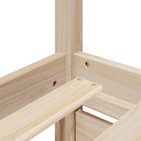 Thumbnail for Massivholzbett ohne Matratze 90x190 cm Kiefernholz