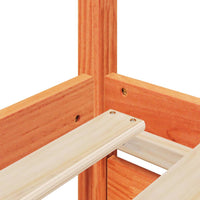 Thumbnail for Massivholzbett ohne Matratze Wachsbraun 90x190 cm Kiefernholz