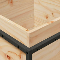 Thumbnail for Pflanzkübel 40x40x50 cm Massivholz Kiefer