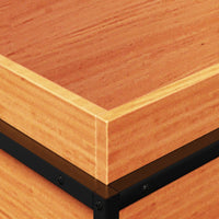 Thumbnail for Pflanzkübel Wachsbraun 60x40x50 cm Massivholz Kiefer