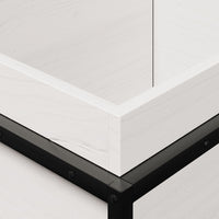 Thumbnail for Pflanzkübel Weiß 100x40x50 cm Massivholz Kiefer