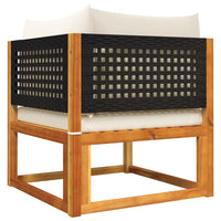 Thumbnail for Garten-Ecksofa mit Kissen Massivholz Akazie