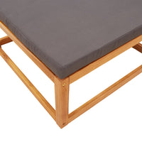 Thumbnail for 3-tlg. Garten-Sofagarnitur mit Kissen Massivholz Akazie