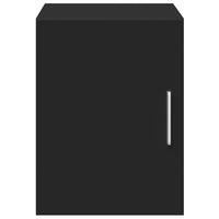 Thumbnail for Wandschrank Schwarz 30x42,5x40 cm Holzwerkstoff