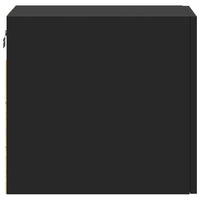 Thumbnail for Wandschrank Schwarz 30x42,5x40 cm Holzwerkstoff