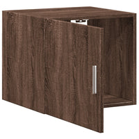 Thumbnail for Wandschrank Braun Eichen-Optik 45x42,5x40 cm Holzwerkstoff