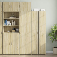 Thumbnail for Wandschrank Sonoma-Eiche 50x42,5x40 cm Holzwerkstoff