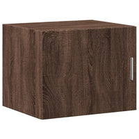 Thumbnail for Wandschrank Braun Eichen-Optik 50x42,5x40 cm Holzwerkstoff