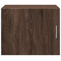 Thumbnail for Wandschrank Braun Eichen-Optik 50x42,5x40 cm Holzwerkstoff