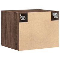 Thumbnail for Wandschrank Braun Eichen-Optik 50x42,5x40 cm Holzwerkstoff