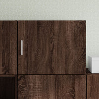 Thumbnail for Wandschrank Braun Eichen-Optik 50x42,5x40 cm Holzwerkstoff