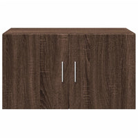Thumbnail for Wandschrank Braun Eichen-Optik 70x42,5x40 cm Holzwerkstoff