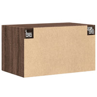 Thumbnail for Wandschrank Braun Eichen-Optik 70x42,5x40 cm Holzwerkstoff